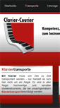 Mobile Screenshot of clavier-courier.de